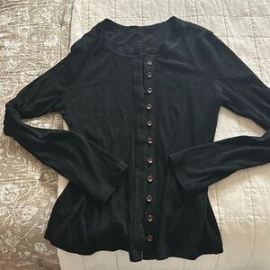 Free people inspired fitted cardigan